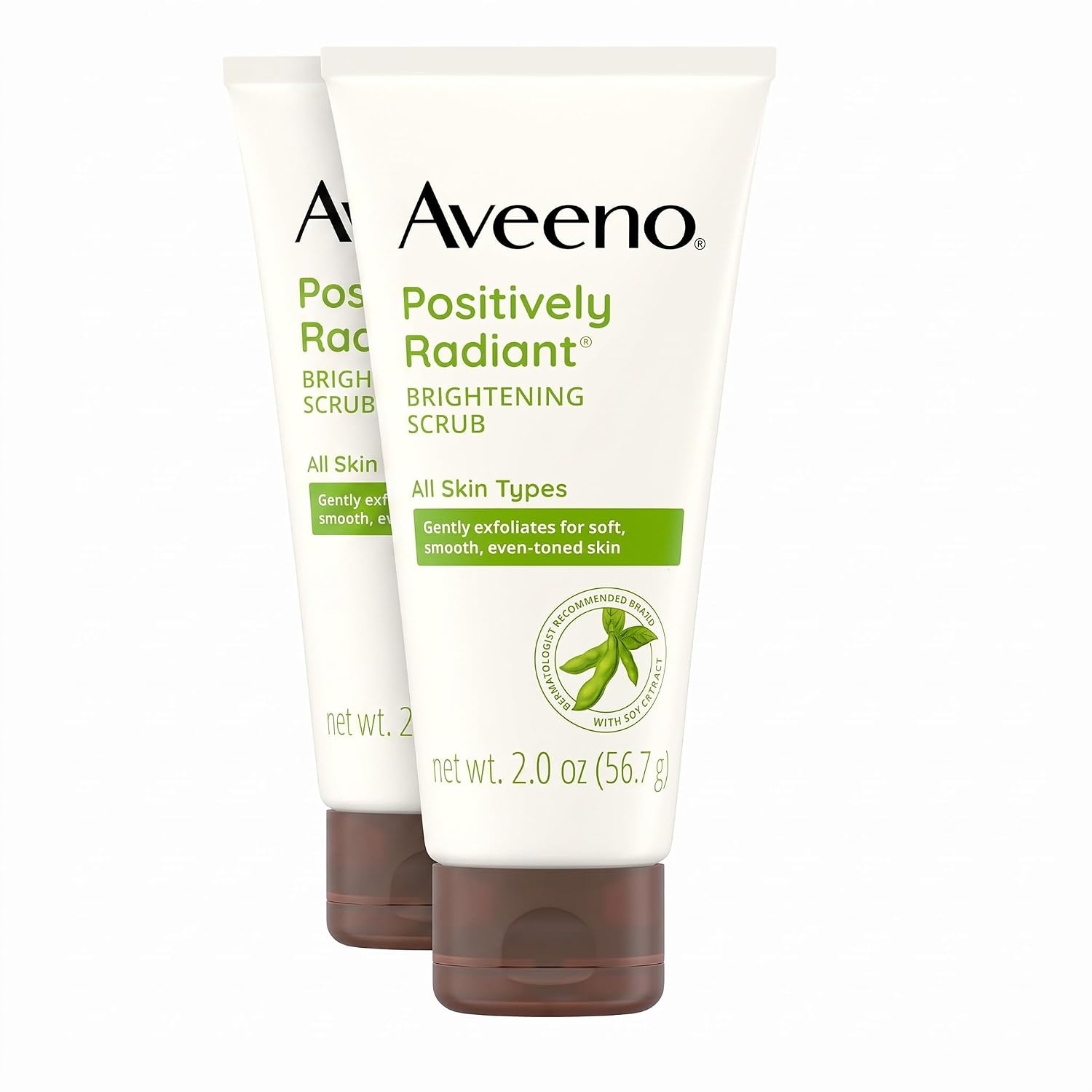 image:imageAveeno Positively Radiant Brightening Daily Scrub 5oz 2 PackLightly Scented