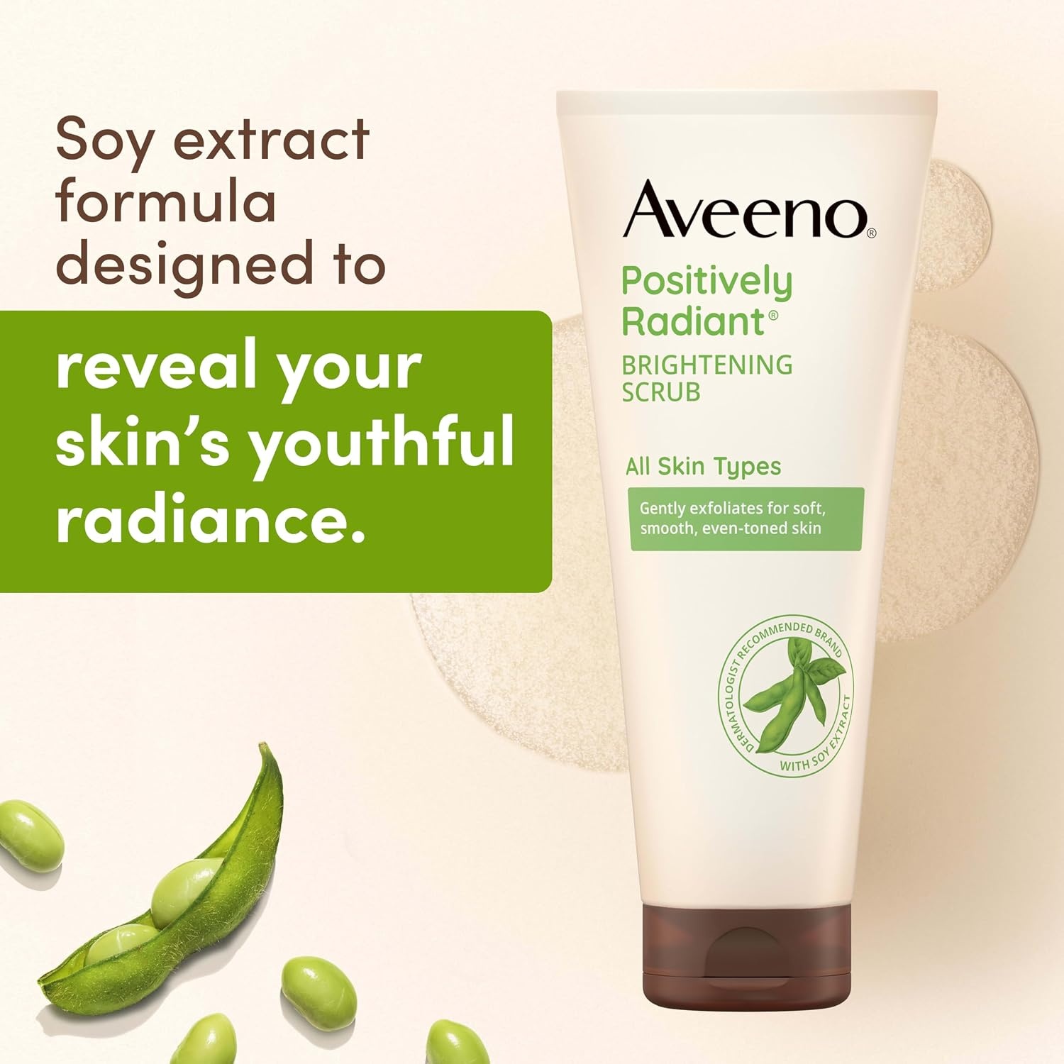 image:imageAveeno Positively Radiant Brightening Daily Scrub 5oz 2 PackNatural