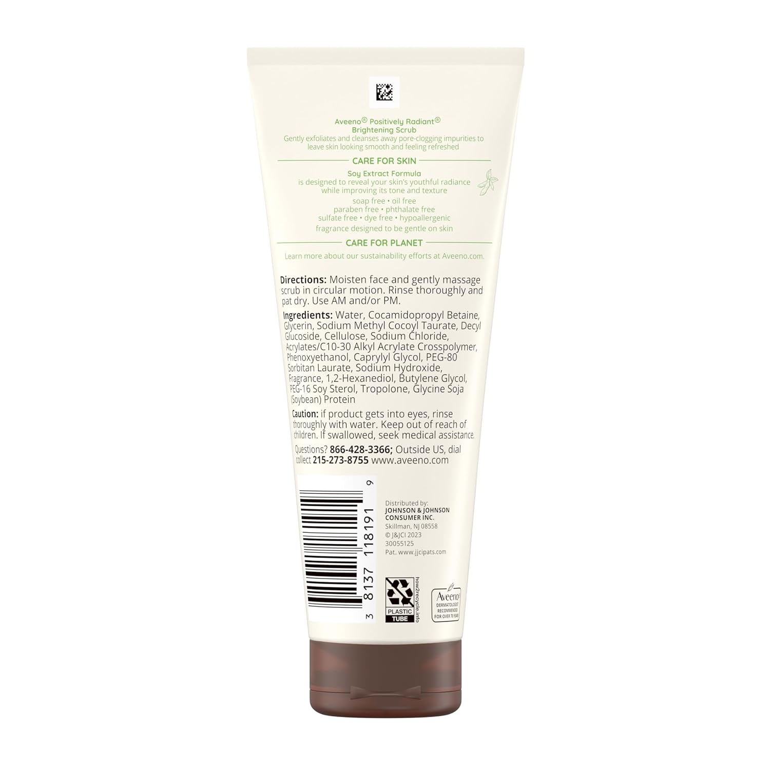image:imageAveeno Positively Radiant Brightening Daily Scrub 5oz 2 PackNatural