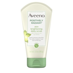 Aveeno Positively Radiant Brightening Daily Scrub 5oz (2 Pack)(Aveeno natural scent)